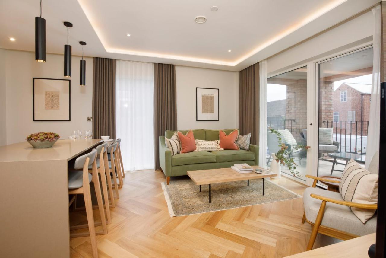 Apartment 21 Hudson Quarter Luxury Apartments-Free Parking 1 Car Йорк Экстерьер фото
